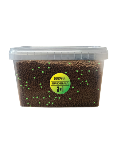 Feeder Bait Multipack 3w1 Pellet, Liquid, Waftersy - Epidemia FEEDER BAIT - 3