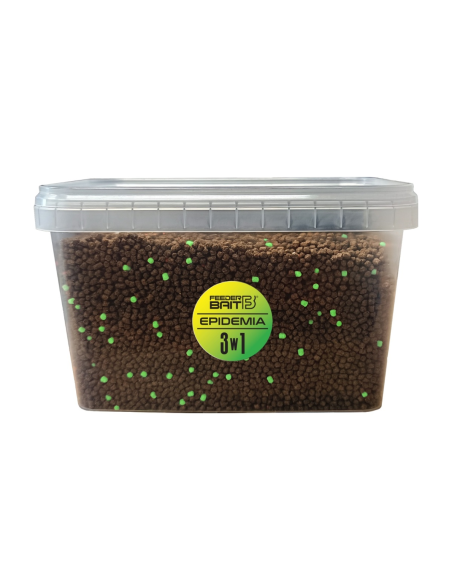 Feeder Bait Multipack 3w1 Pellet, Liquid, Waftersy - Epidemia FEEDER BAIT - 3