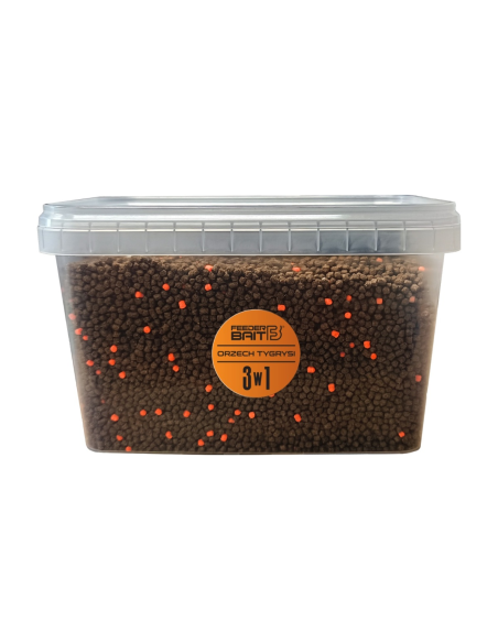 Feeder Bait Multipack 3w1 Pellet, Liquid, Waftersy - Orzech Tygrysi FEEDER BAIT - 3