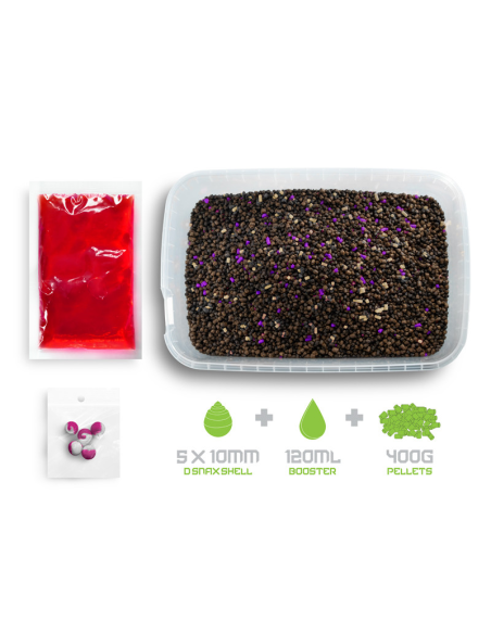 Pellet Box Delphin Reaxe Ready&Go Śliwka - Morwa 400g DELPHIN - 2