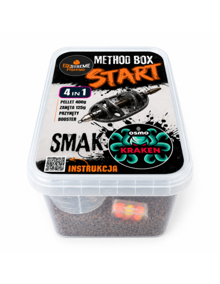 Eggstreme Osmo Pellet METHOD BOX START - Kraken EGGSTREME - 1