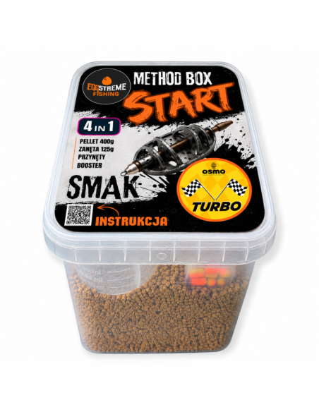 Eggstreme Osmo Pellet METHOD BOX START  - Turbo EGGSTREME - 1