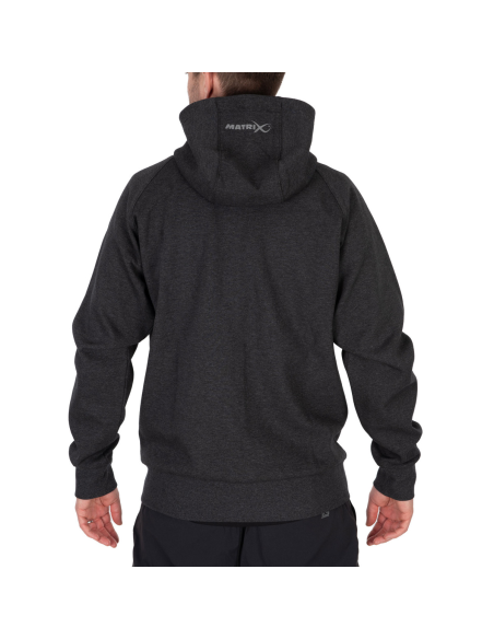 Bluza Matrix Charcoal Marl Zip Hoody - roz. XXXL MATRIX - 3