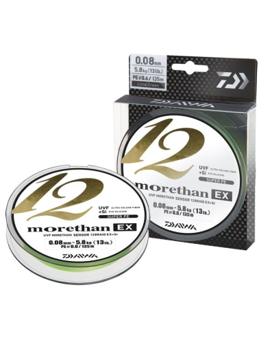 Plecionka Daiwa Morethan 300m x12 0,08mm