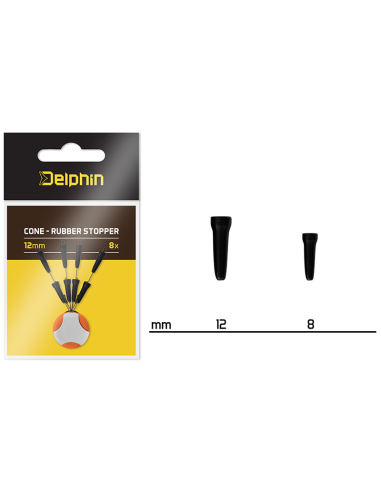 Delphin Cone Pozycjoner Skrętki - Gumowy stoper | 12mm DELPHIN - 1
