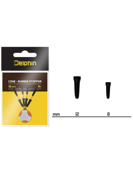 Delphin Cone Pozycjoner Skrętki - Gumowy stoper | 12mm DELPHIN - 1