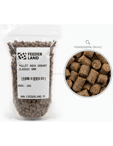 Pellet Aqua Garant Classic 9mm 1kg AQUA GARANT - 1