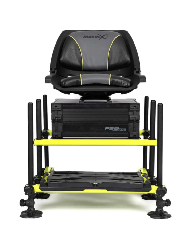 Kosz Matrix F25 PRO Swivel Seatbox - Lime Edition MATRIX - 2