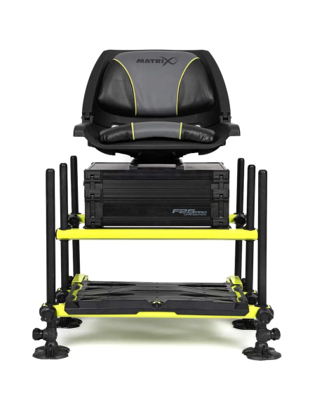Kosz Matrix F25 PRO Swivel Seatbox - Lime Edition MATRIX - 2