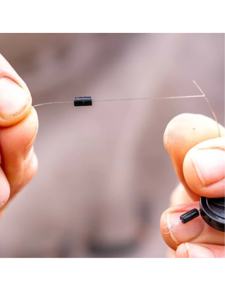 Stoper Guru Super Tight Line Stops Squared Black M GURU - 3