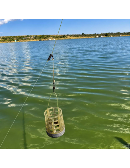 Stoper Guru Super Tight Line Stops Squared Black M GURU - 6