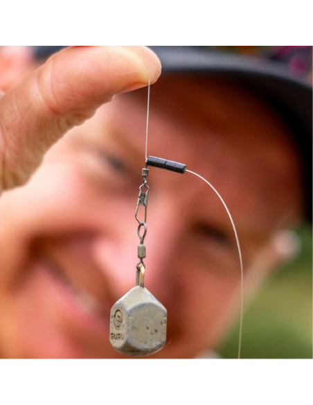 Stoper Guru Super Tight Line Stops Squared Black L GURU - 5