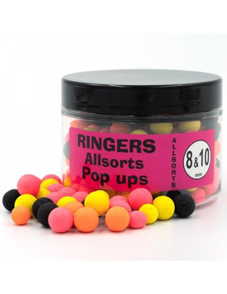 Kulki Ringers Boilies Allsorts Pop Up 8/10mm RINGERS - 1