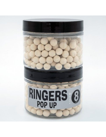 Kulki Ringers White Shellfish PopUp 8mm RINGERS - 1
