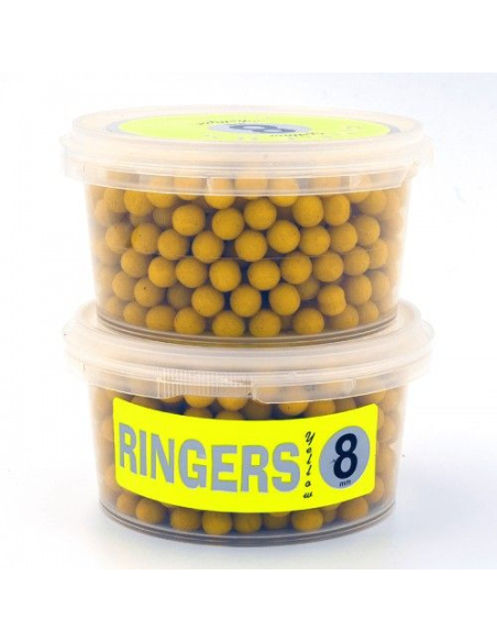 Kulki Ringers Yellow Shellfish Boilies 8mm RINGERS - 1
