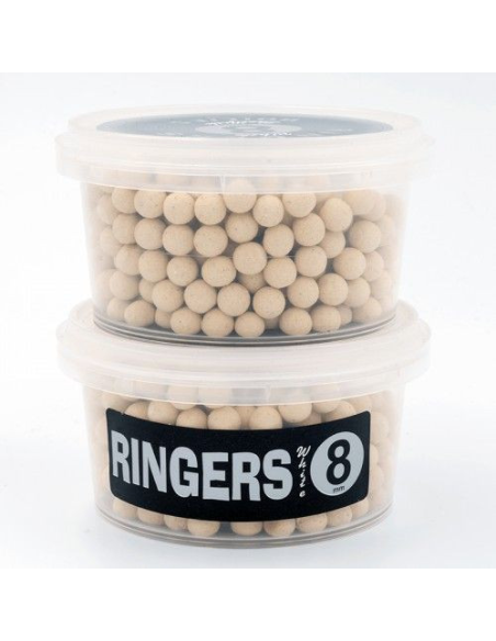 Kulki Ringers White Shellfish Boilies 8mm RINGERS - 1