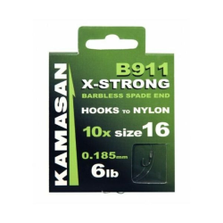 Przypony Kamasan B911 X-Strong 30cm - 14 - 0.205mm KAMASAN - 1