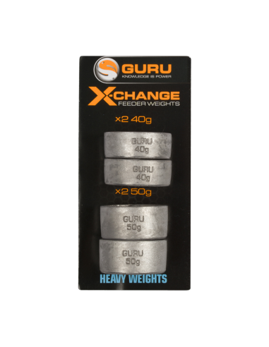 Wymienne obciążniki Guru X-Change Heavy 40g+50g GURU - 2