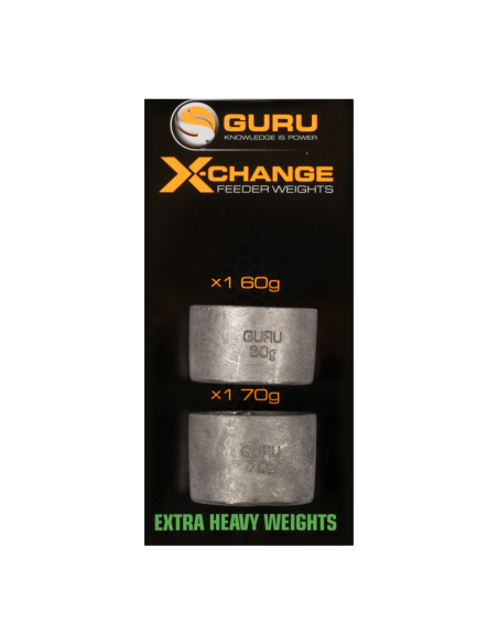 Wymienne obciążniki Guru X-Change 60+70g GURU - 2