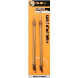Trzonki Guru X-Safe Quick Change Elastics – Long (biała guma) GURU - 1
