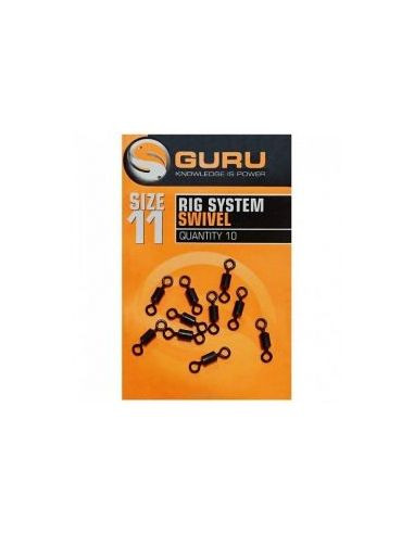 Krętliki Guru Rig System Swivels