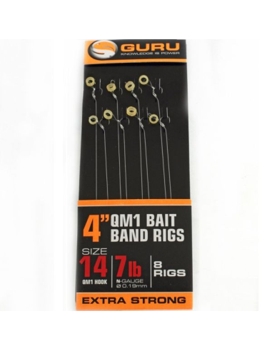 Przypony GURU QM1 Bait Bands - 14 - 0,19mm