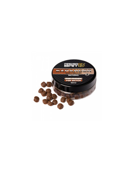 Feeder Bait Expander Soft Pellet 8mm Natural FEEDER BAIT - 1