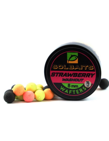 Kulki Solbaits Wafters Strawberry Washout 8mm