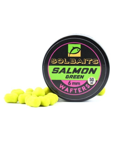 Solbaits Wafters Salmon 6mm -Green SOLBAITS - 1
