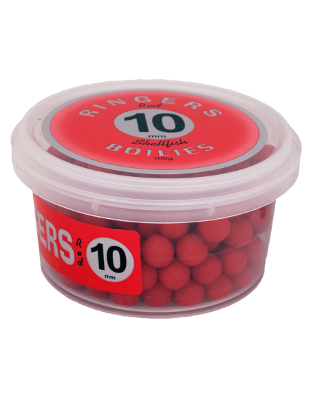 Kulki Ringers Red Shellfish Boilies 10mm RINGERS - 1