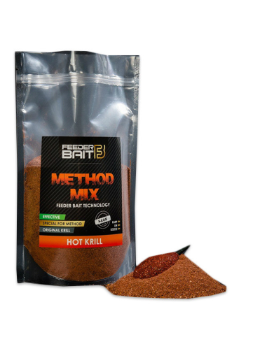 Zanęta Feeder Bait 800g - Hot Krill