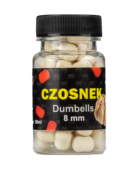 Dumbells MCKarp Czosnek White 8mm MCKARP - 1 Dumbells MCKarp Czosnek White 8mm MCKARP - 1