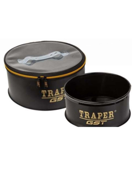 Zestaw Pojemn. Okr.TRAPER GST PCV 33x15 Czarny TRAPER - 1