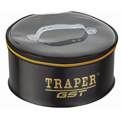 Pojemnik Okrągły TRAPER GST PCV z zamknięciem Czarny TRAPER - 1