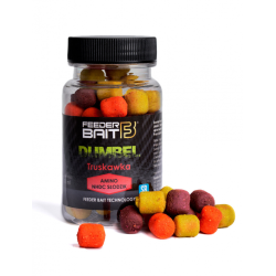 Feeder Bait DUMBEL 8mm 75ml Fluo Truskawka FEEDER BAIT - 1