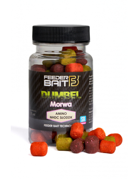 Feeder Bait DUMBEL 8mm 75ml Fluo Morwa FEEDER BAIT - 1 Feeder Bait DUMBEL 8mm 75ml Fluo Morwa FEEDER BAIT - 1