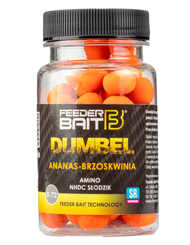 Dumbels FEEDER BAIT R-72 Ananas-Brzoskwinia 75ml