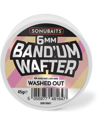 Sonubaits BandUm Wafters 6mm – Washed Out