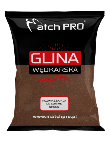 Glina MATCHPRO Rozpraszająca De Somme Brązowa 2kg