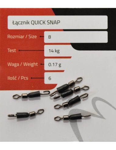 Łącznik MATCHPRO Quick Snap Nr.14/4kg 6szt