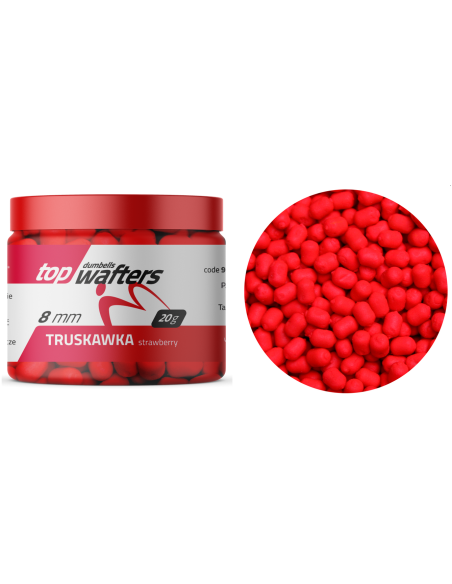 Dumbells MatchPRO Wafters Strawberry  8mm 20g MatchPRO - 1