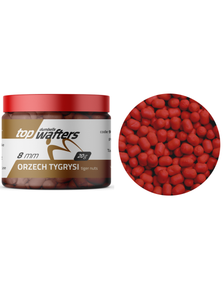 Dumbells MatchPRO Wafters Tiger Nuts  8mm 20g MatchPRO - 1