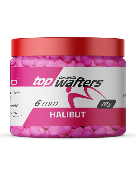 Dumbells MatchPRO Wafters Halibut 6mm 20g MatchPRO - 1 Dumbells MatchPRO Wafters Halibut 6mm 20g MatchPRO - 1