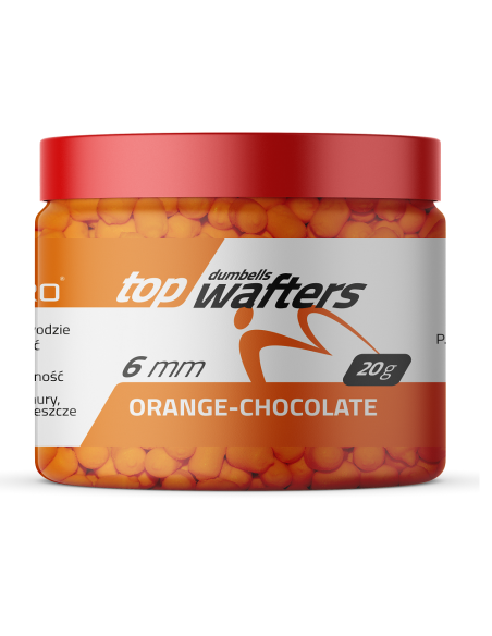 Dumbells MatchPRO Wafters Orange Chocolate 6mm 20g MatchPRO - 1 Dumbells MatchPRO Wafters Orange Chocolate 6mm 20g MatchPRO - 1