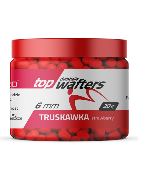 Dumbells MatchPRO Wafters Strawberry 6mm 20g MatchPRO - 1