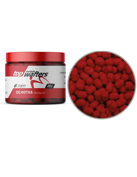 Dumbells MatchPRO Wafters Bloodworm 6mm 20g MatchPRO - 1