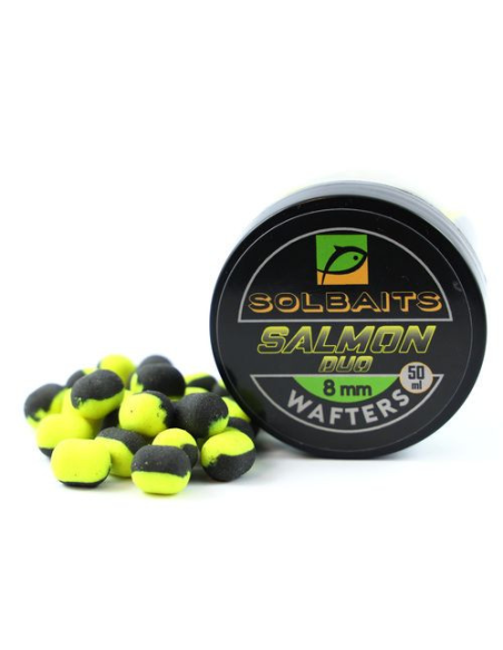 Solbaits Salmon Duo 8mm Wafters 8mm -  Black/Yello SOLBAITS - 1