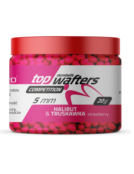 Dumbells MatchPRO Wafters Halib-Strawb 5mm 20g MatchPRO - 1 Dumbells MatchPRO Wafters Halib-Strawb 5mm 20g MatchPRO - 1