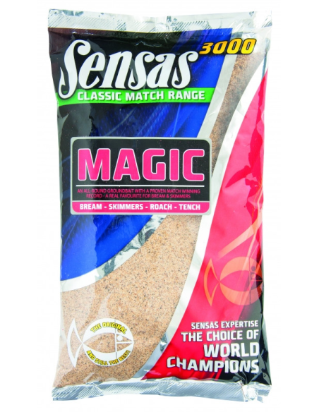 Zanęta SENSAS 3000 Magic Naturel 1kg SENSAS - 1