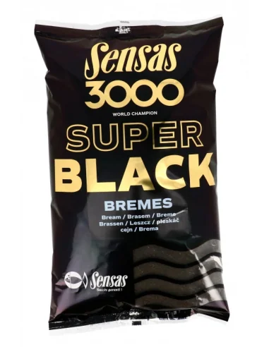 Zanęta SENSAS 3000 Super Black Bremes 1kg